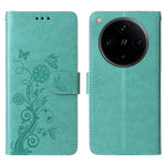 For Oppo Find X8 Pro 5G Leather Case Butterfly Floral Imprint Wallet Stand Cover