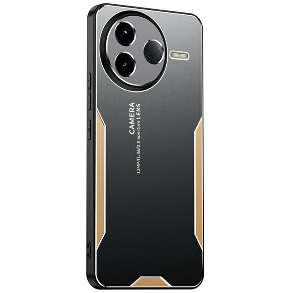 For Xiaomi Poco F7 Pro 5G / Redmi K80 5G Phone Case Aluminium Alloy TPU PC Back Cover