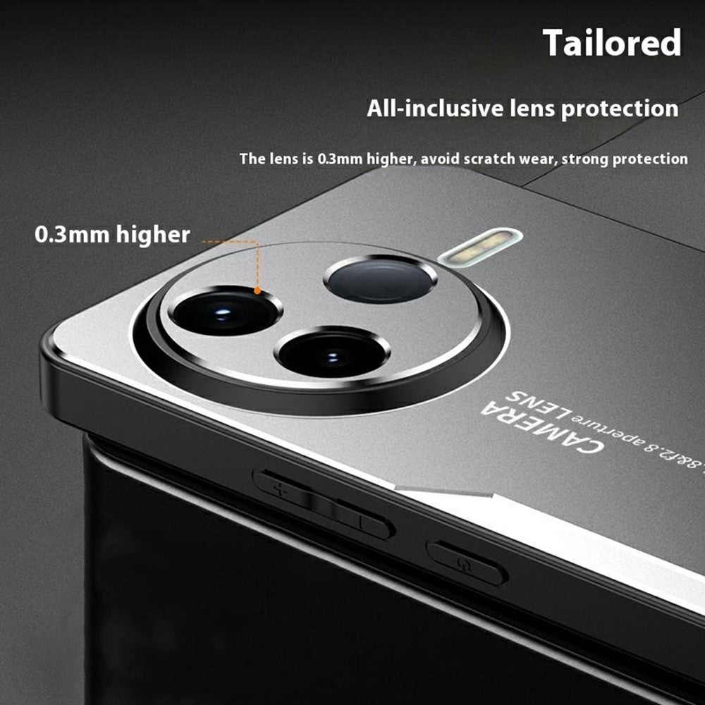 For Xiaomi Poco F7 Pro 5G / Redmi K80 5G Phone Case Aluminium Alloy TPU PC Back Cover