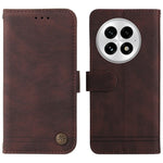 OnePlus 13 Läderplånboksfodral Skin Touch mobilfodral Stativ med Rem