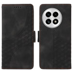 For OnePlus 13 Case PU Leather Phone Cover Rhombus Starry Imprinted