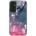 Til Samsung Galaxy A16 5G / 4G Etui Mønstertryk Hærdet Glas TPU Stødabsorberende Telefoncover