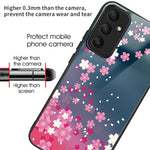 Til Samsung Galaxy A16 5G / 4G Etui Mønstertryk Hærdet Glas TPU Stødabsorberende Telefoncover
