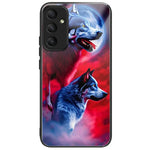 For Samsung Galaxy A36 5G Case Tempered Glass TPU Drop-Proof Phone Cover Pattern Printing