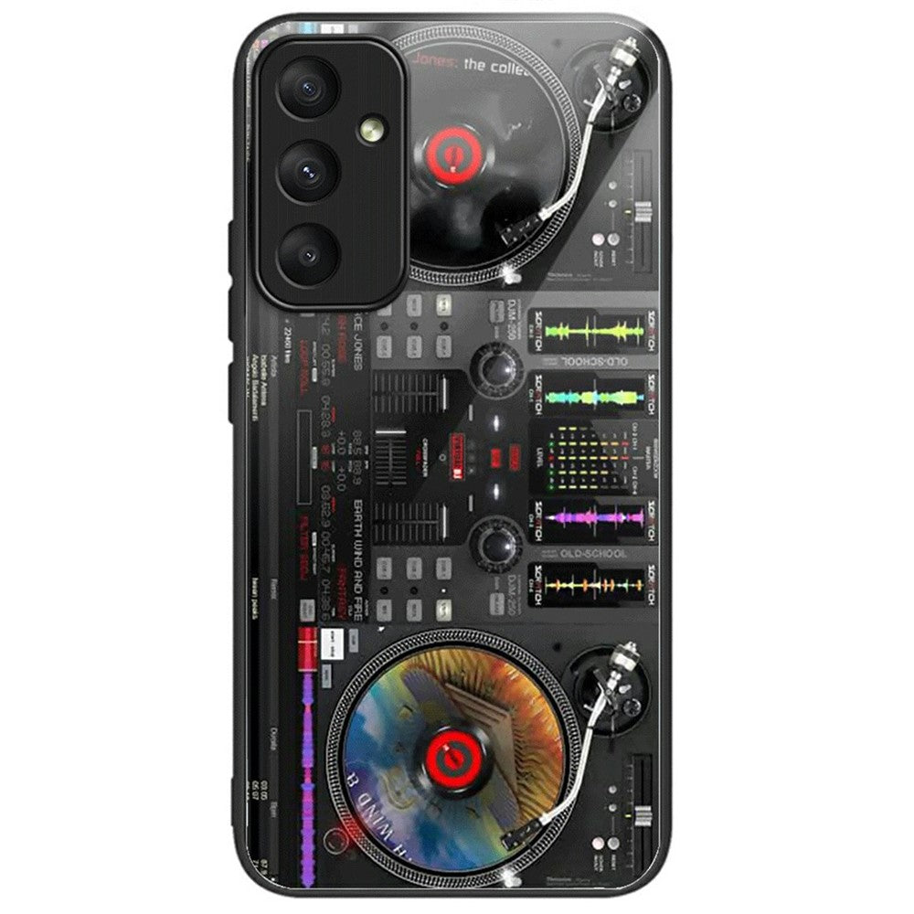 For Samsung Galaxy A36 5G Case Tempered Glass TPU Drop-Proof Phone Cover Pattern Printing