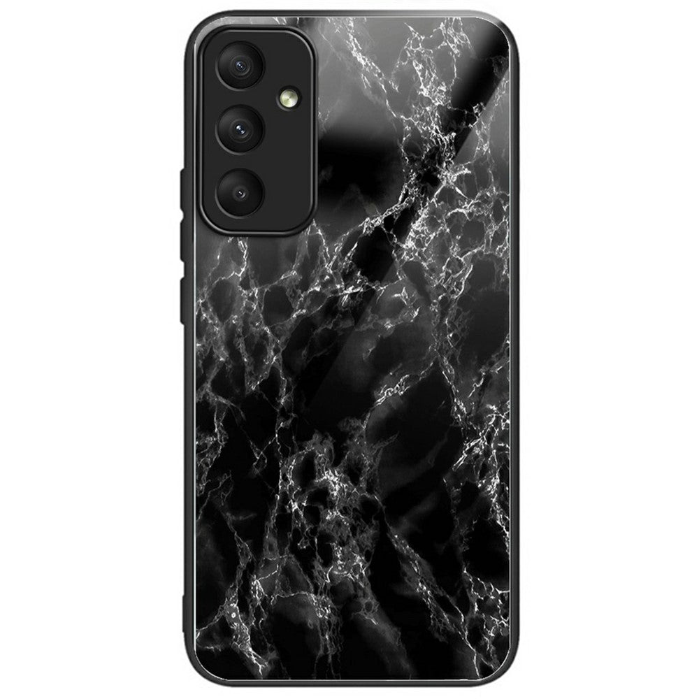 For Samsung Galaxy A36 5G Case Tempered Glass TPU Drop-Proof Phone Cover Pattern Printing