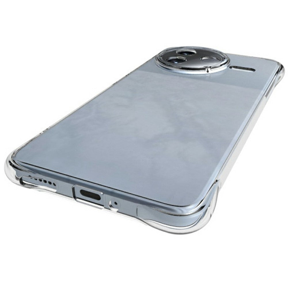 For Xiaomi Poco F7 Pro 5G / Redmi K80 5G TPU Phone Case Non-Slip Transparent Mobile Phone Cover