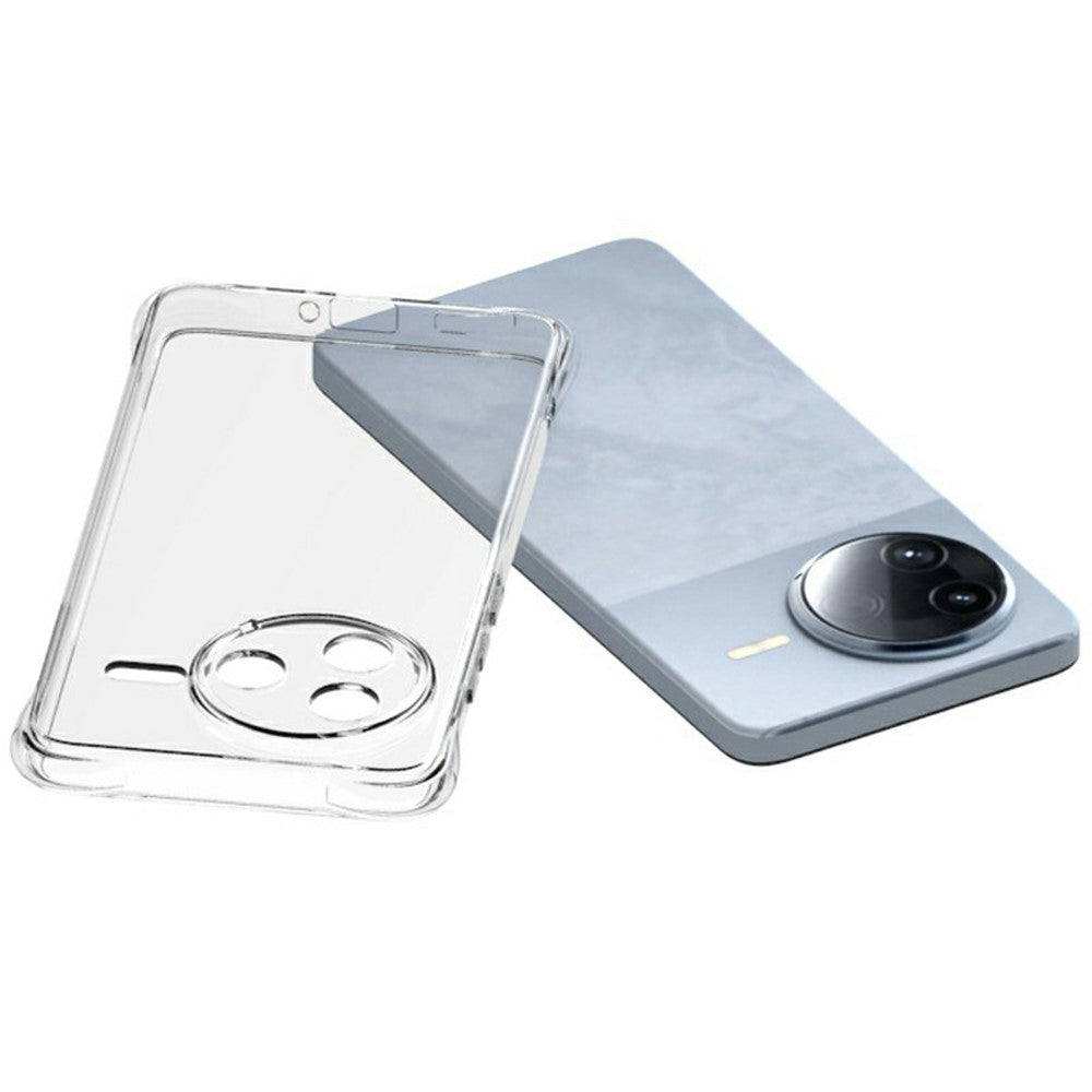 For Xiaomi Poco F7 Pro 5G / Redmi K80 5G TPU Phone Case Non-Slip Transparent Mobile Phone Cover
