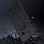 For Huawei Mate 70 Pro+ / Mate 70 Pro Case Wood Texture PU Leather Coated PC TPU Phone Cover