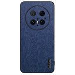For Huawei Mate 70 Pro+ / Mate 70 Pro Case Wood Texture PU Leather Coated PC TPU Phone Cover