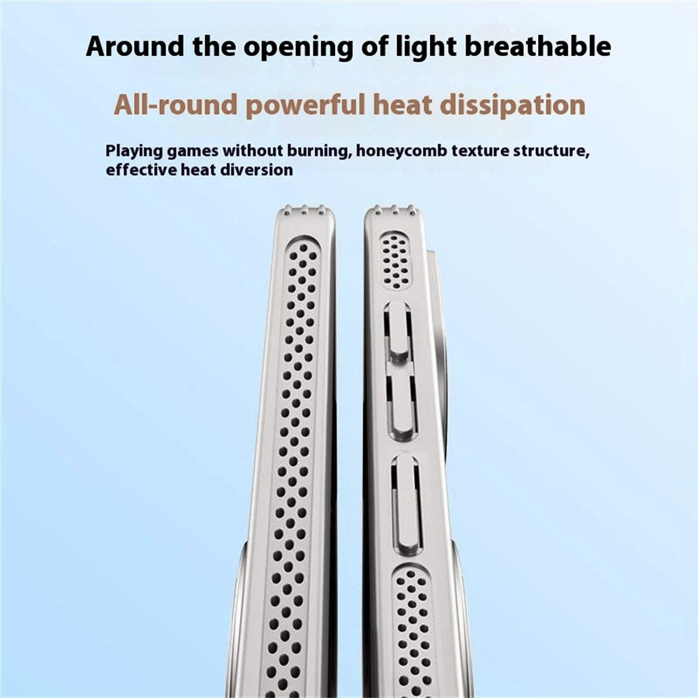 For Xiaomi 14 Magnetic Case Kickstand TPU PC Heat Dissipation Phone Cover