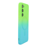 ENKAY HAT PRINCE For Samsung Galaxy S25   Silicone Magnetic Case Gradient Color Cover