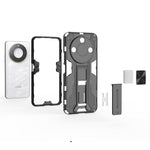 For Honor X60 5G Case PC + TPU Shockproof Phone Cover with Kickstand