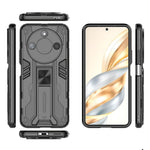 For Honor X60 5G Case PC + TPU Shockproof Phone Cover with Kickstand