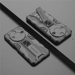 For Honor X60 5G Case PC + TPU Shockproof Phone Cover with Kickstand
