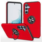 For Samsung Galaxy A26 5G Case PC + TPU Phone Cover with Rotatable Ring Holder