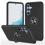 For Samsung Galaxy A26 5G Case PC + TPU Phone Cover with Rotatable Ring Holder