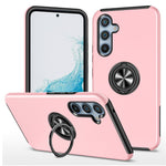 For Samsung Galaxy A26 5G Case PC + TPU Phone Cover with Rotatable Ring Holder