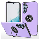 For Samsung Galaxy A26 5G Case PC + TPU Phone Cover with Rotatable Ring Holder