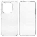 For Xiaomi Redmi Note 14 5G Case TPU Frame Clear Acrylic Back Phone Cover with PET Film