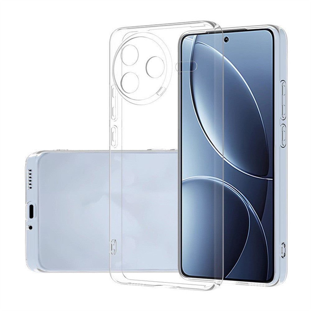 For Xiaomi Poco F7 Pro 5G / Redmi K80 5G Clear Phone Case Ultra-Thin Flexible TPU Back Cover