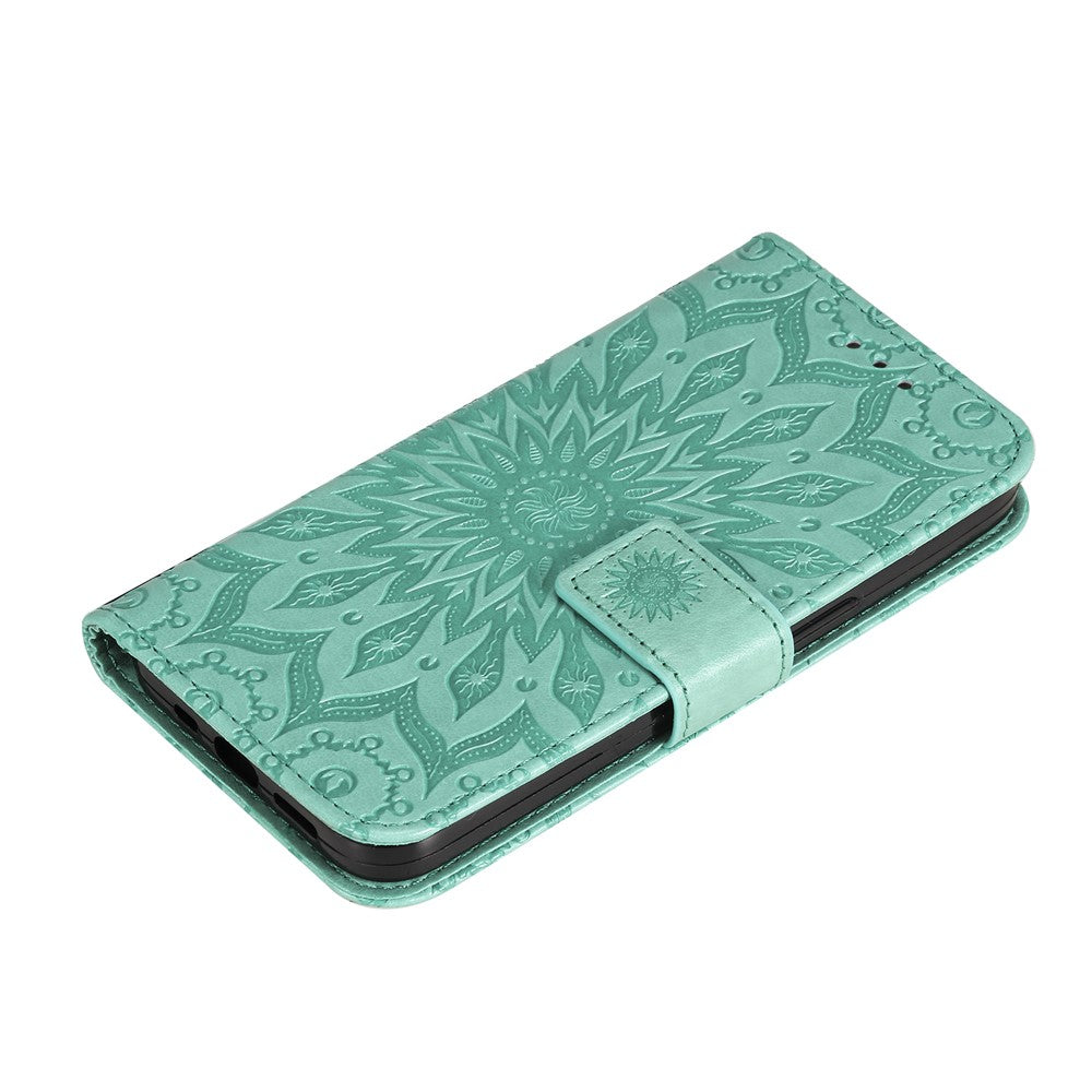 For Honor Magic7 Lite 5G / X9c 5G / X60 Pro 5G Phone Case Sunflower Imprinted Leather Wallet Stand Cover with Strap