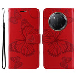 For Honor X60 Pro 5G / Magic7 Lite 5G / X9c 5G Wallet Case Floral Butterfly Imprinted Leather Phone Cover Stand