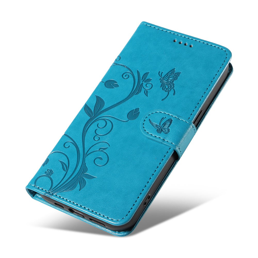 For Honor X60 Pro 5G / Magic7 Lite 5G / X9c 5G PU Leather Cases Flower Pattern Wallet Stand Phone Cover with Strap