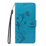 For Honor X60 Pro 5G / Magic7 Lite 5G / X9c 5G PU Leather Cases Flower Pattern Wallet Stand Phone Cover with Strap