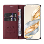 YIKATU YK-001 För Honor X60 Pro 5G / Magic7 Lite 5G / X9c 5G Plånboksfodral Korthållare Läderfodral