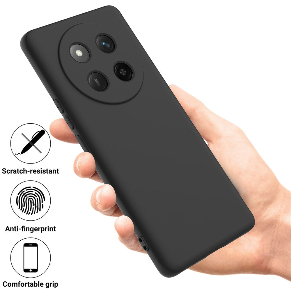 For Honor Magic7 Lite 5G / X9c 5G / X60 Pro 5G Case Liquid Silicone Phone Back Cover with Hand Strap