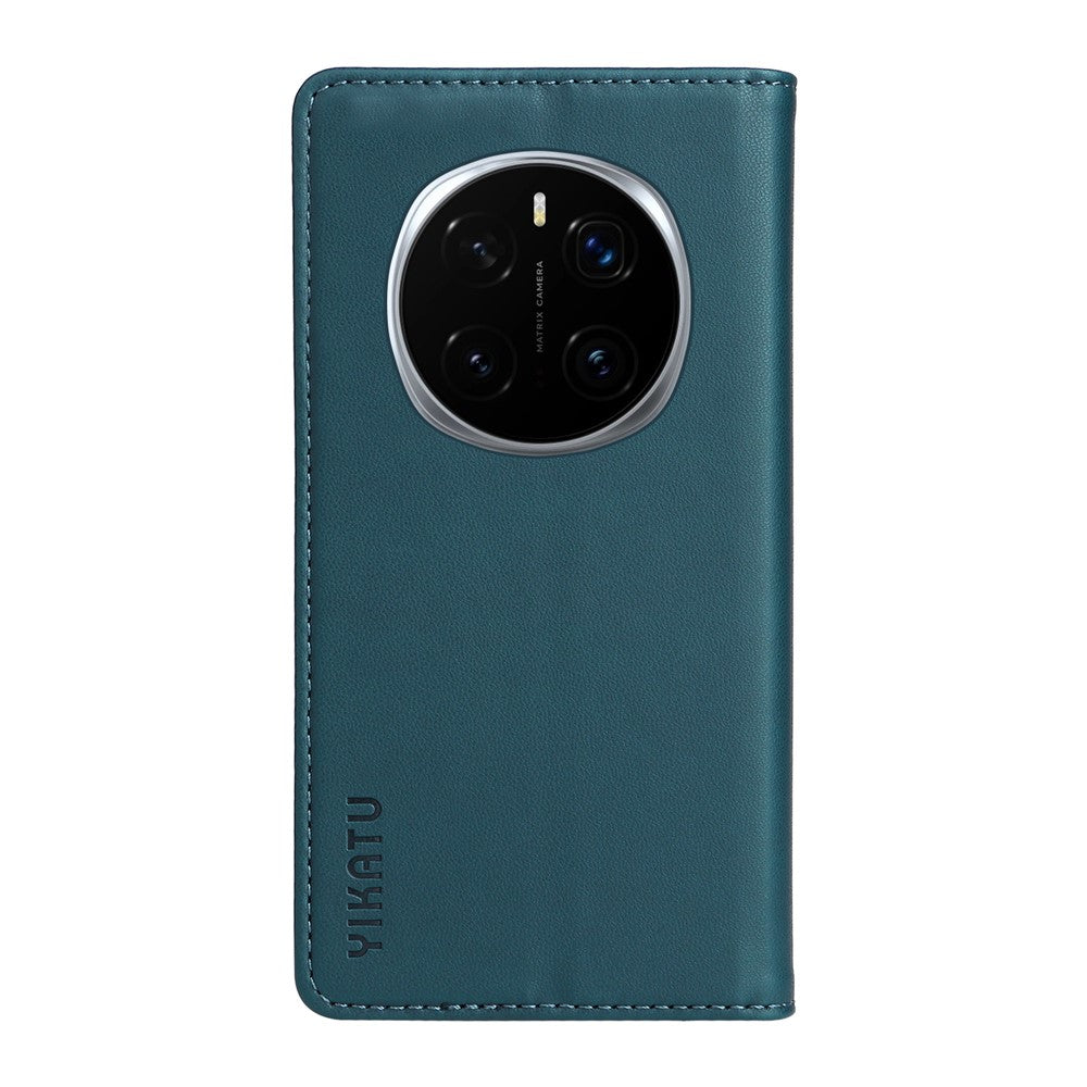 YIKATU For Honor Magic7 Pro 5G Phone Cases  Magnetic Closure PU Leather Mobile Cover