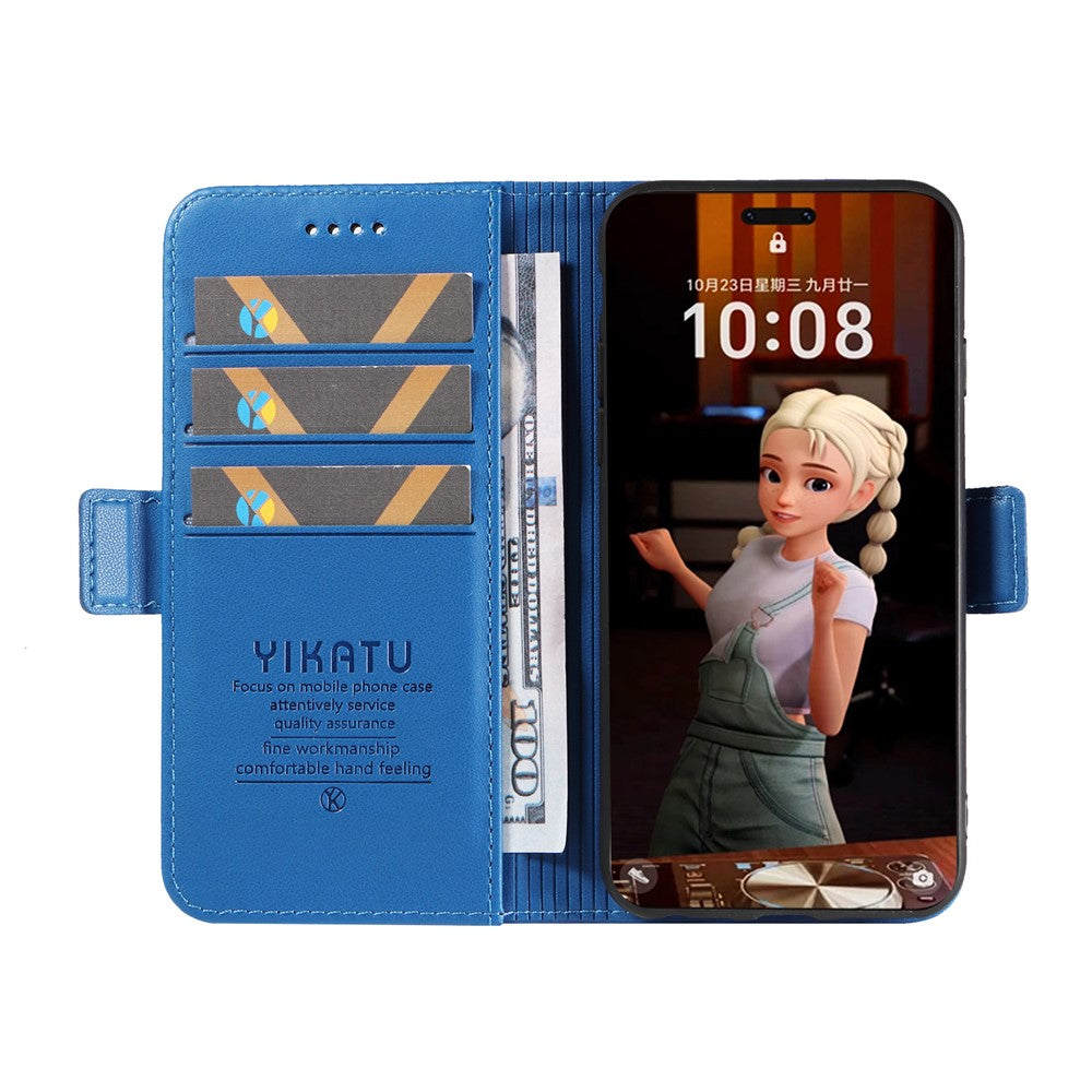 YIKATU For Honor Magic7 Pro 5G Wallet Phone Case  YK-003 Leather Stand Cover