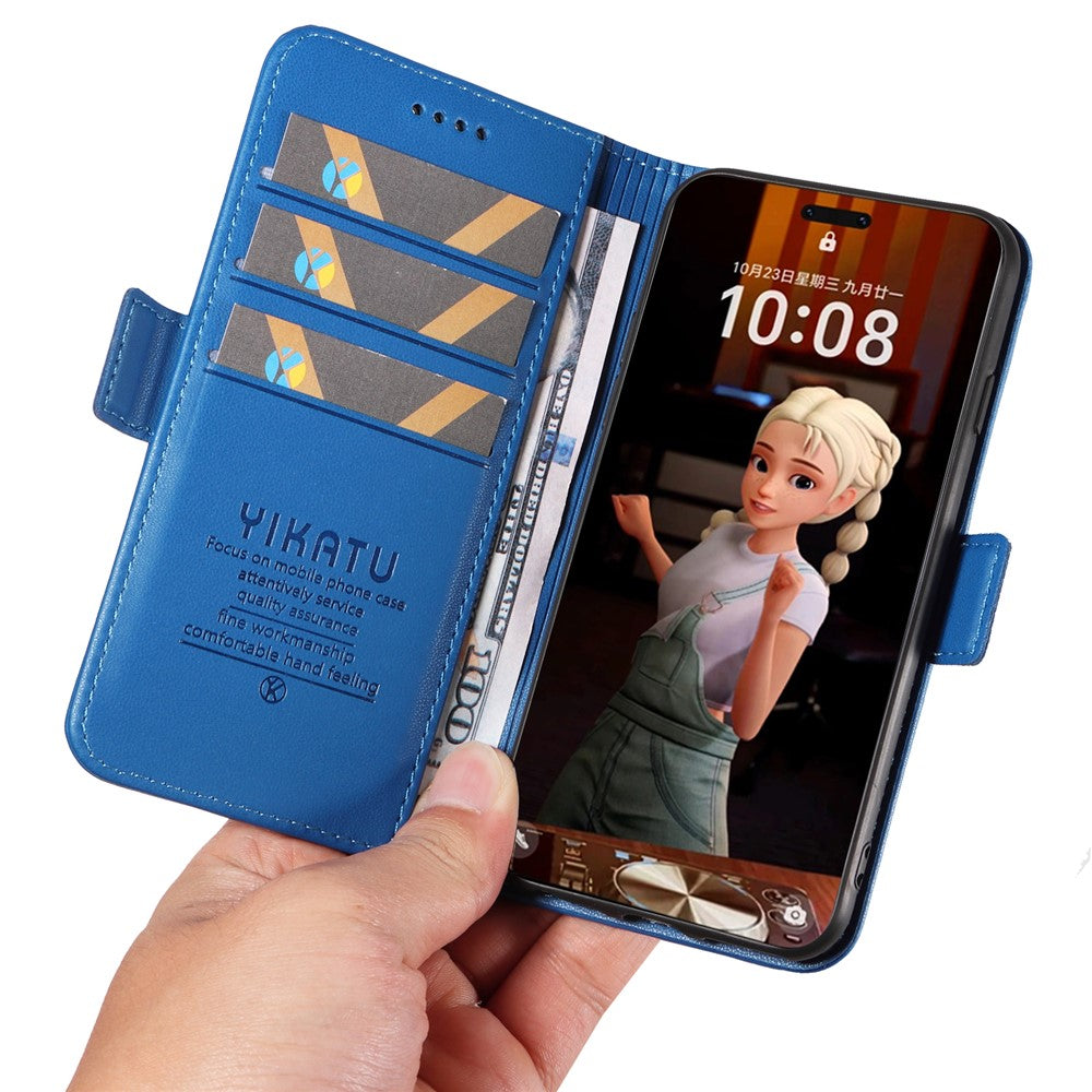 YIKATU For Honor Magic7 Pro 5G Wallet Phone Case  YK-003 Leather Stand Cover