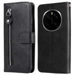 For Honor Magic7 Pro 5G Case Zipper Wallet Calf Texture PU Leather Phone Cover