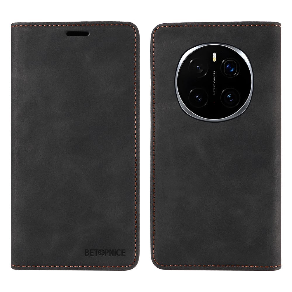 BETOPNICE 003 For Honor Magic7 Pro 5G Wallet Case Leather Phone Cover with Stand