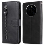 For Honor Magic7 5G Case Zipper Wallet Calf Texture PU Leather Phone Cover