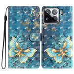 For Xiaomi 15 Pro Case PU Leather Wallet Phone Cover 3D Pattern Printing