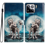 For Xiaomi 15 Pro Wallet Case PU Leather Pattern Printing Stand Phone Cover with Strap
