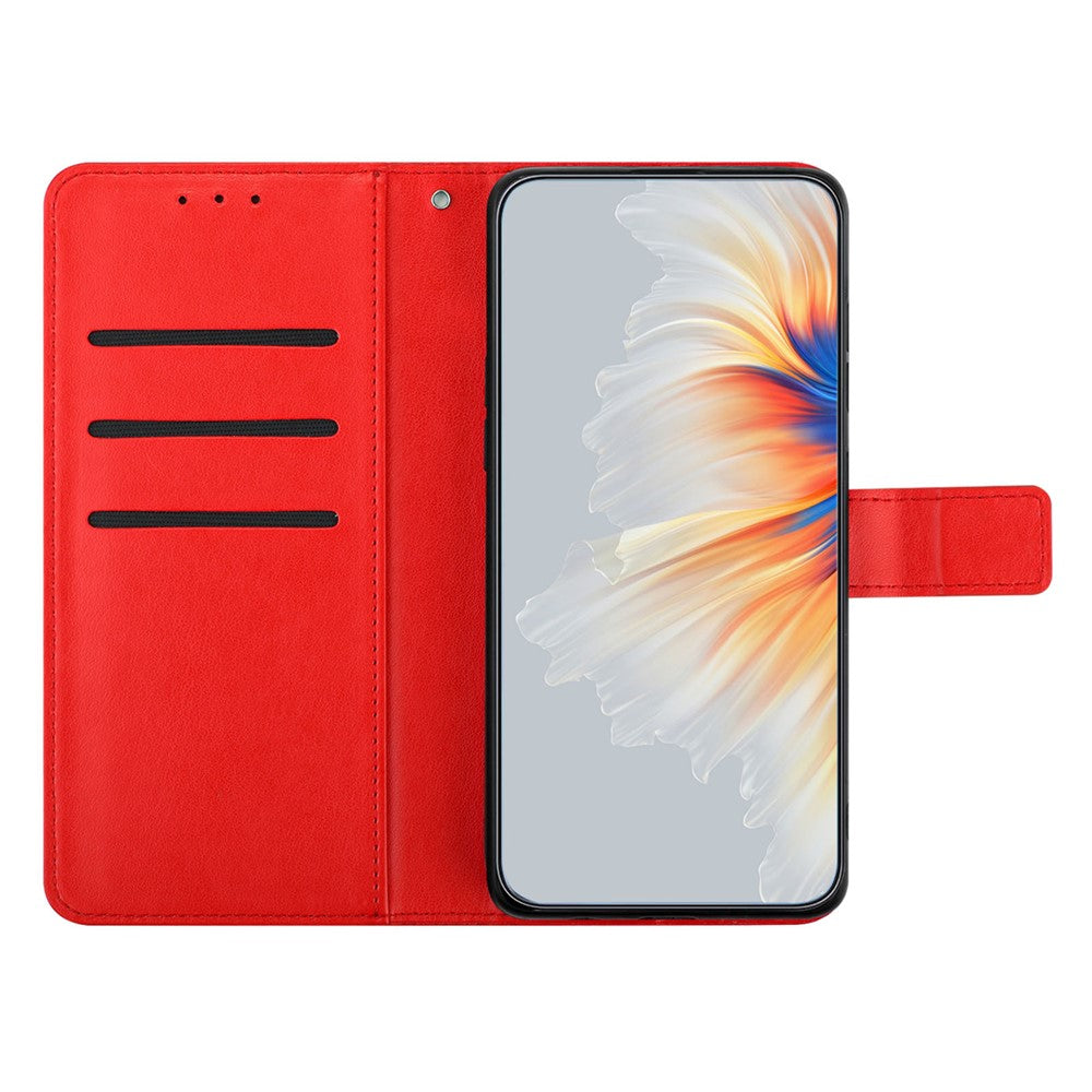 For Xiaomi 15 Leather Case with Card Slots Mandala Pattern Phone Cover Stand