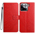 For Xiaomi 15 Pro Leather Case with Card Slots Mandala Pattern Phone Cover Stand