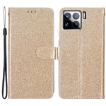 For Xiaomi 15 Wallet Case Glitter Anti-Scratch Leather Phone Cover Stand