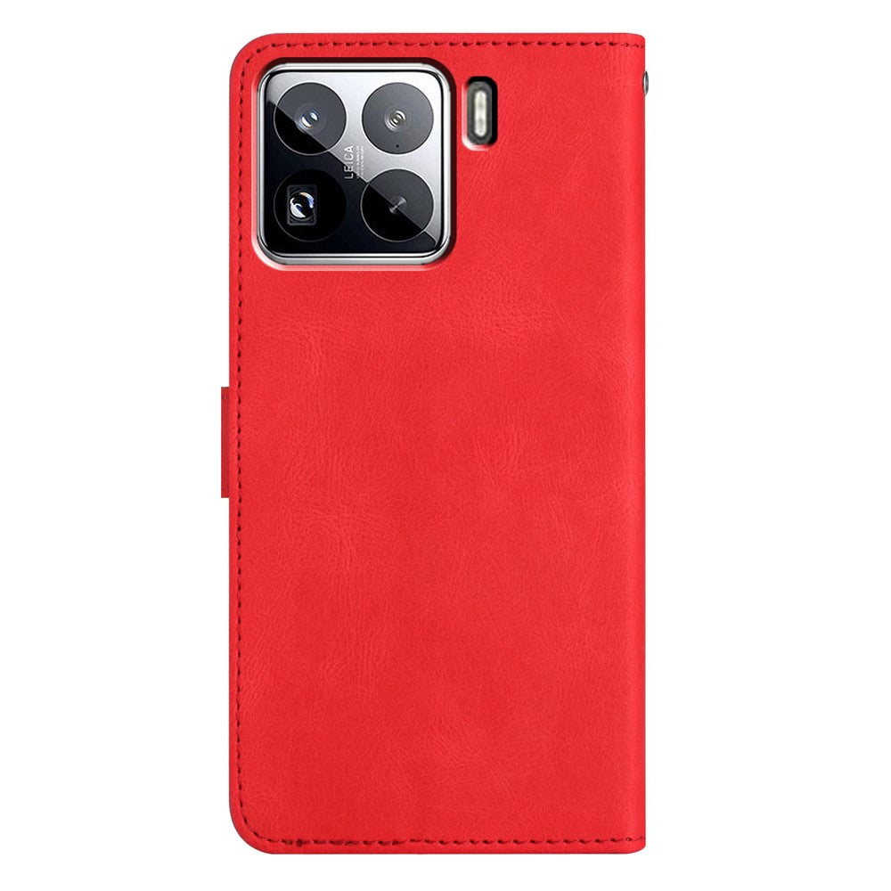 For Xiaomi 15 Pro Case Crazy Horse Texture PU Leather Wallet Stand Phone Cover