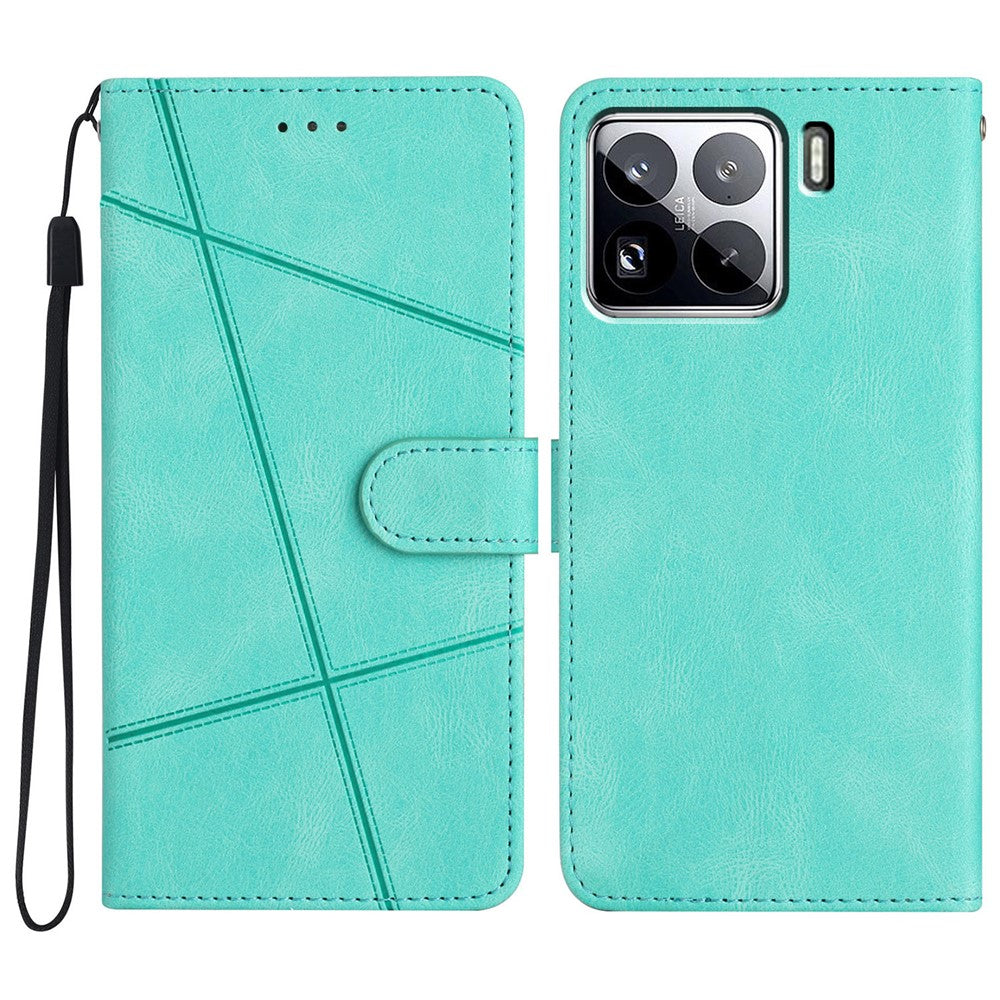 Xiaomi 15 Pro-skal Crazy Horse Texture PU-läder plånboksfodral