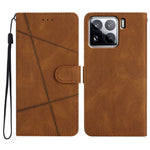 Xiaomi 15 Pro-skal Crazy Horse Texture PU-läder plånboksfodral