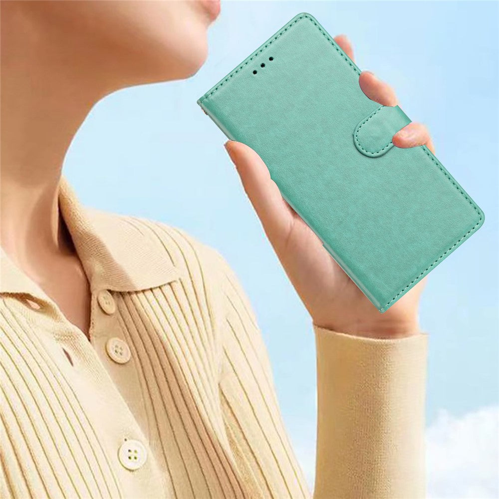 For Xiaomi 15 Leather Case Wallet Stand Phone Cover with Handy Strap