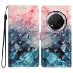 Til Honor Magic7 Lite 5G / X9c 5G / X60 Pro 5G Etui PU Læder Pung Telefon Cover 3D Mønstertryk