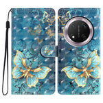 Til Honor Magic7 Lite 5G / X9c 5G / X60 Pro 5G Etui PU Læder Pung Telefon Cover 3D Mønstertryk