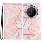 For Honor Magic7 Lite 5G / X9c 5G / X60 Pro 5G Wallet Case PU Leather Pattern Printing Stand Phone Cover with Strap