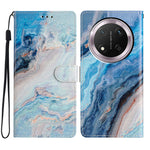 For Honor Magic7 Lite 5G / X9c 5G / X60 Pro 5G Wallet Case PU Leather Pattern Printing Stand Phone Cover with Strap